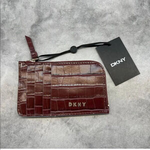 - DKNY Bryant Park EW Card Wallet - New Women | Color: Maroon
